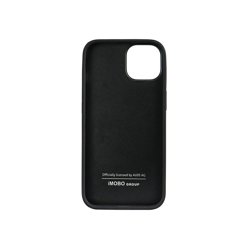 Dėklas Audi Genuine Leather iPhone 11 | Xr 6.1" juoda|juodas hardcase AU-TPUPCIP11R-Q8|D1-BK – 4