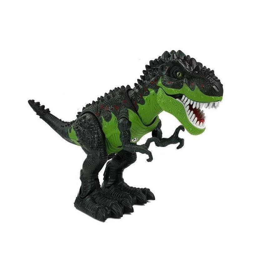 Lean Cars Battery Operated Dinosaur Lays Eggs Breathes Fire Vapors Green – 4