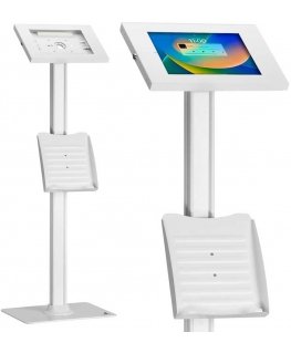 Maclean MC-476W grindų reklamavimo planšetė laikiklis su fiksavimo įtaisu, 9,7"-11", suderinamas su iPad/iPad Air/iPad Pro, Sams