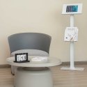 Maclean MC-476W Floor Advertising Tablet Holder with Locking Device, 9.7"-11", Compatible with iPad/iPad Air/iPad Pro, Samsung G Maclean MC-476W Floor Advertising Tablet Holder with Locking Device, 9.7"-11", Compatible with iPad/iPad Air/iPad Pro, Samsung G