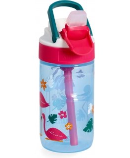 Kambukka butelka na wodę dla dzieci Lagoon 400 ml Blue Flamingo