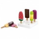 Viga Toys Wooden ice cream set with stand 6 pcs.