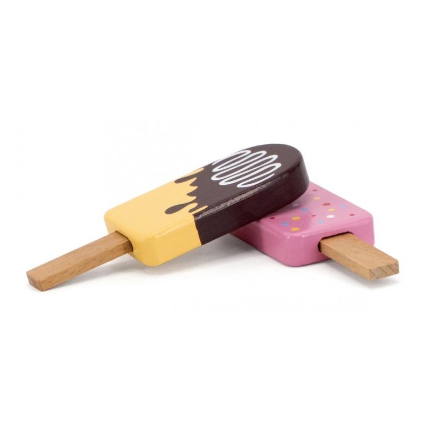 Viga Toys Wooden ice cream set with stand 6 pcs. – 4