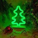 TelForceone Neoninis medinis stovas LED TREE žalias FLNW03 Forever Light TelForceone Neoninis medinis stovas LED TREE žalias FLNW03 Forever Light