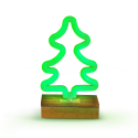 TelForceone Neoninis medinis stovas LED TREE žalias FLNW03 Forever Light TelForceone Neoninis medinis stovas LED TREE žalias FLNW03 Forever Light