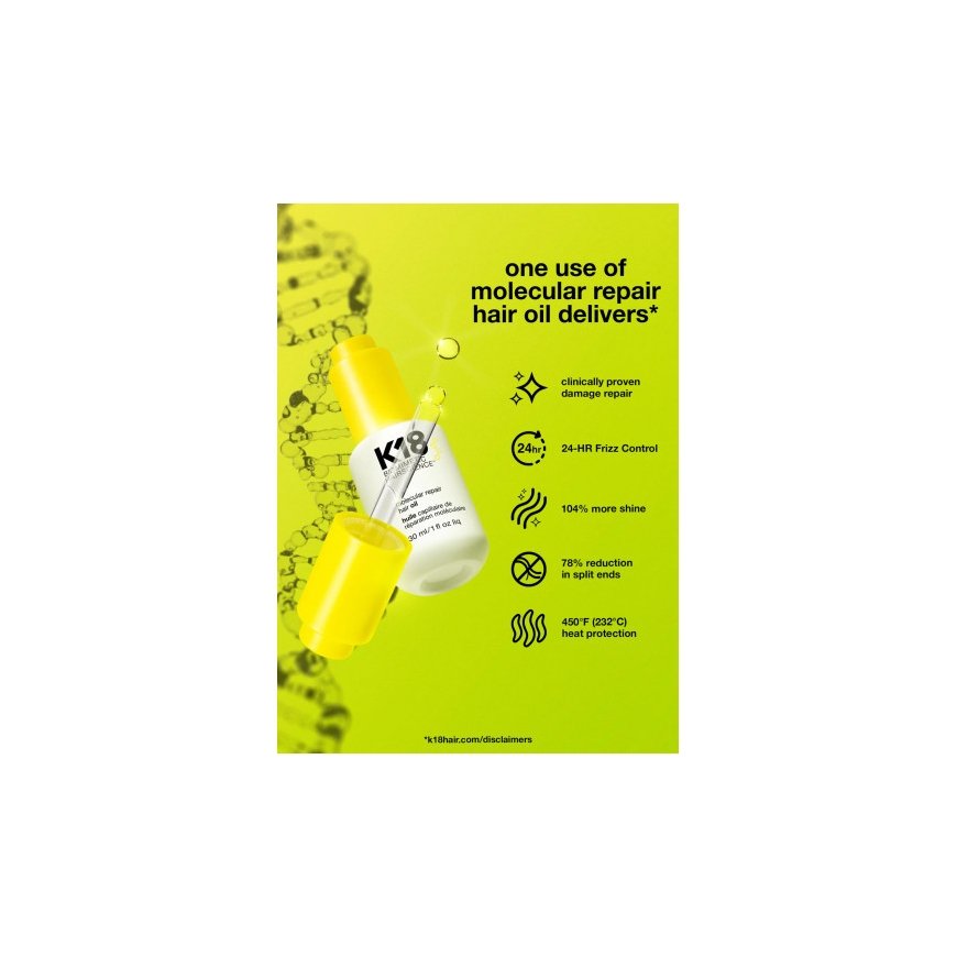 K18 Molecular Restorative Hair Oil 30