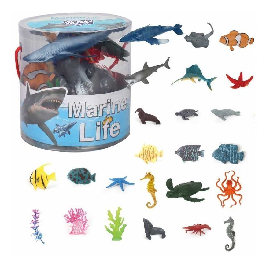 WOOPIE Sea Animals figurine set 34 pcs.