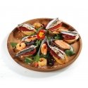 Zassenhaus Snackteller Wood Round Serving dish Zassenhaus Snackteller Wood Round Serving dish
