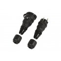 Blow Plug + socket ZWG-54 black Blow Plug + socket ZWG-54 black