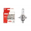 AMiO Rinkinys halogeninės lemputės H4 12V 60/55W LumiTec Sidabrinis +100% DUO BOX