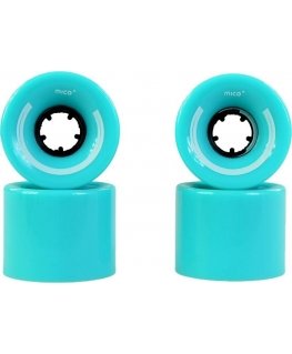 Mico Wheels for plastic skateboard 60x45 mm blue 4 pcs (K3598)