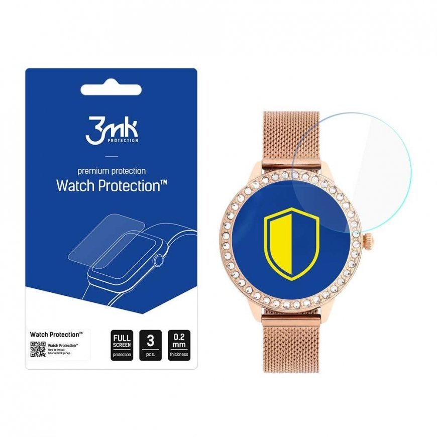3mk hibridinio stiklo laikrodis Protection FG, skirtas Garett Lady Kate RT – 2
