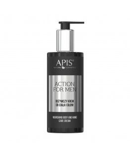 APIS APIS_Action For Men maitinamasis kūno ir rankų kremas 300ml