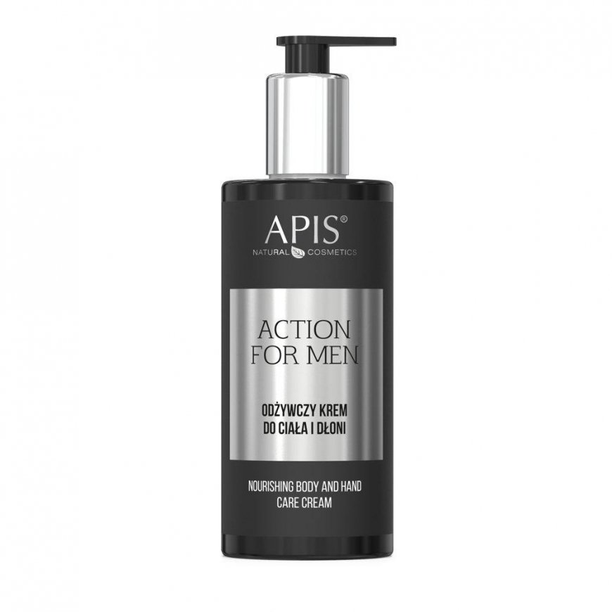 APIS APIS_Action For Men maitinamasis kūno ir rankų kremas 300ml