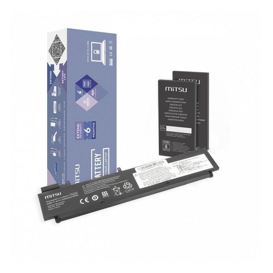 Mitsu fr LenoT460s/470s 2000mAh(23Wh) 11.4V – 2