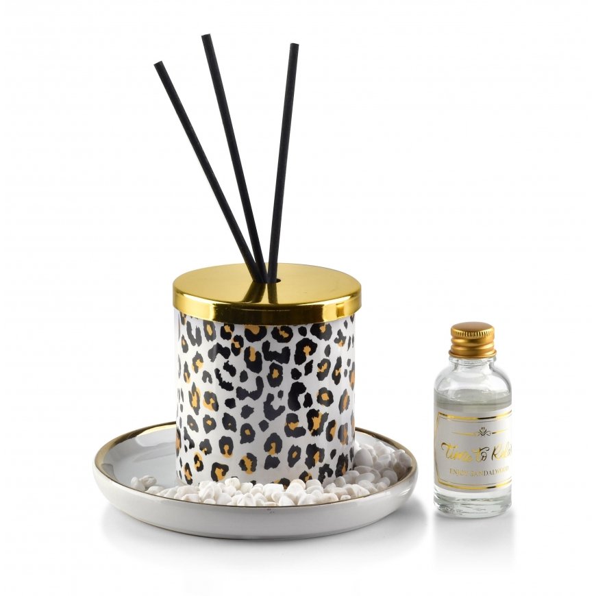 Mondex Lumarko Lumarko scent diffuser Scm.7.5xH9cm With stand 14cm Pantera! – 2