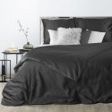 Eurofirany NOVA3 high-quality cotton satin monochrome bedding set, 180 X 200 cm, 2 pcs. 70 X 80cm, color: black Eurofirany NOVA3 high-quality cotton satin monochrome bedding set, 180 X 200 cm, 2 pcs. 70 X 80cm, color: black