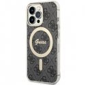 Guess case for iPhone 13 Pro 6.1" GUHMP13LH4STK black hard case Magsafe IML 4G Guess case for iPhone 13 Pro 6.1" GUHMP13LH4STK black hard case Magsafe IML 4G
