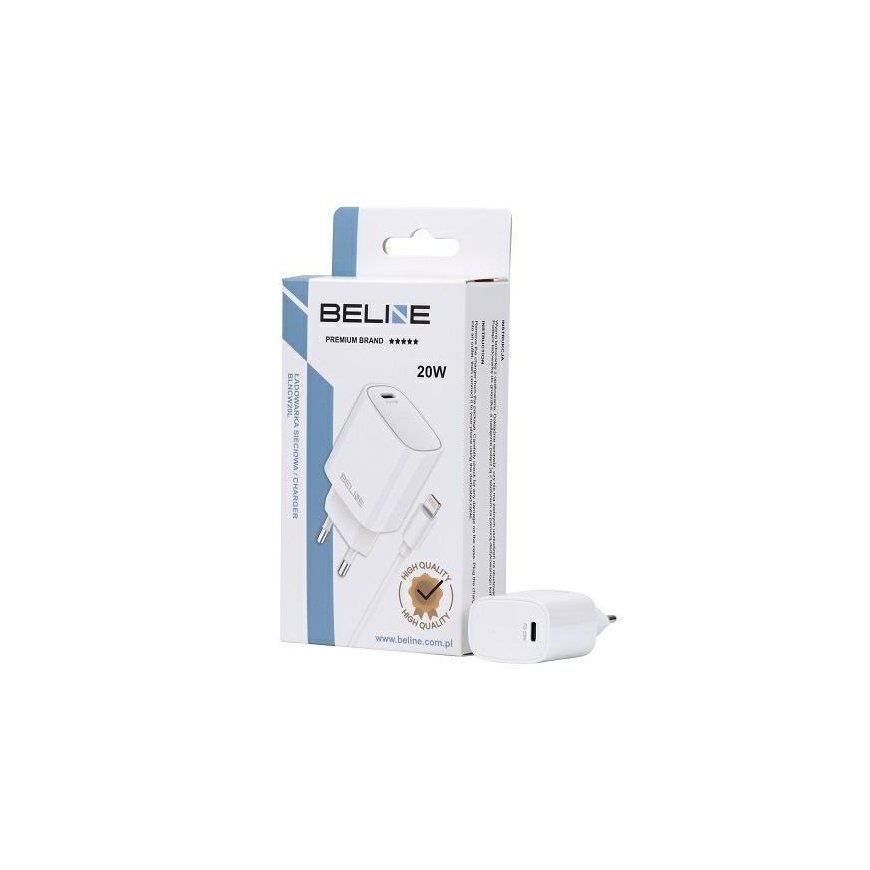 Beline Charger connected to the network
