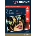 Photo paper Lomond Premium Photo Paper Super Glossy 260 g/m2 A4, 20 sheets, Bright Photo paper Lomond Premium Photo Paper Super Glossy 260 g/m2 A4, 20 sheets, Bright