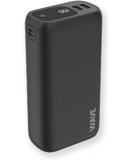 Wave Ultrapower power supply, 30,000 mAh, black