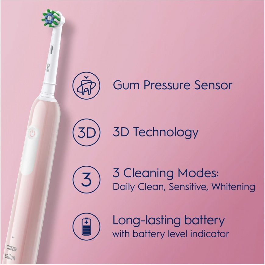 Oral-B Pro Series 1 -sähköhammasharja, pinkki – 5