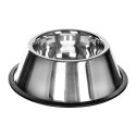 Zolux Bowl Inox on rubber 0.9 l for spaniel Zolux Bowl Inox on rubber 0.9 l for spaniel