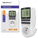 Qoltec Elektroninis laikmatis pc0628 | 3680w | 16a | LCD Qoltec Elektroninis laikmatis pc0628 | 3680w | 16a | LCD
