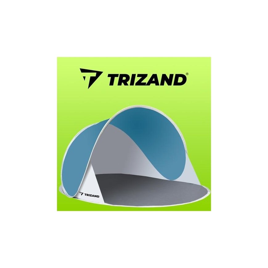 Trizand Beach tent 145x100x70 cm - turquoise - gray – 5
