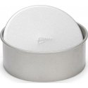 Patisse cookie cutter high rim with loose bottom 18 cm silver steel Patisse cookie cutter high rim with loose bottom 18 cm silver steel