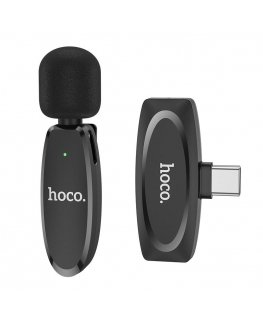 Microphone Hoco L15 Type-C black