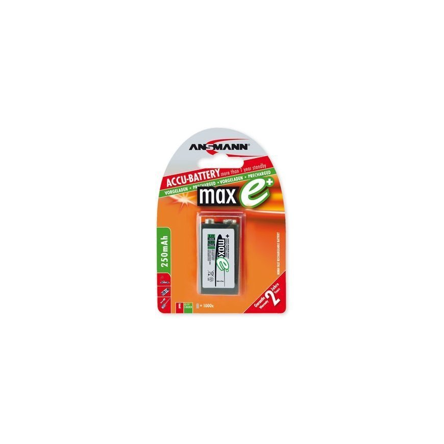Ansmann 2500mAh AA maxE plus E-Block