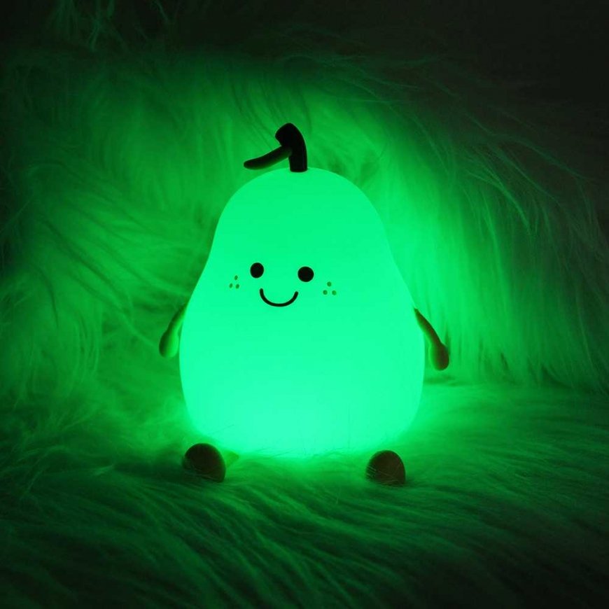 TelForceone LED night lamp LUCKY PEAR FNL-02 multicolored silicon Forever Light – 5