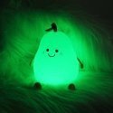 TelForceone LED night lamp LUCKY PEAR FNL-02 multicolored silicon Forever Light