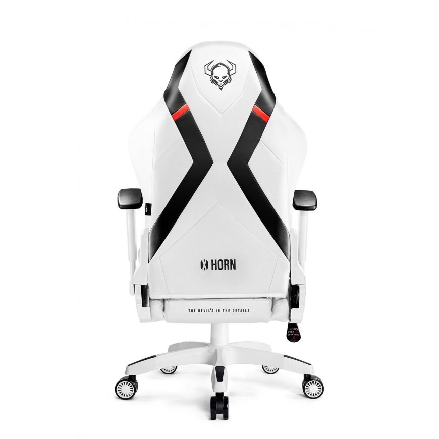 Diablo Chairs Gaming chair Diablo X-Horn 2.0 Gaming Chair Normal, White-black – 4