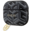 Guess Case for AirPods Pro 2 GUAP2PGCE4CK Black Gcube Classic Gold Logo W/Charm Guess Case for AirPods Pro 2 GUAP2PGCE4CK Black Gcube Classic Gold Logo W/Charm