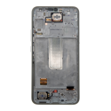 Case LCD display + Touch Unit + Front Cover Samsung A346B Galaxy A34 5G Awesome Silver (Service Pack) Case LCD display + Touch Unit + Front Cover Samsung A346B Galaxy A34 5G Awesome Silver (Service Pack)