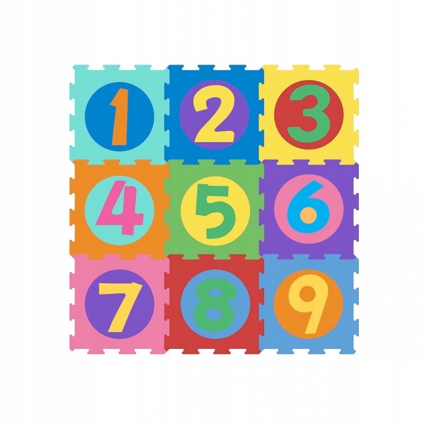 Number Foam Mat