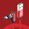 USB Usams USB-A – žaibo kabelis 1 m raudonas (63289)