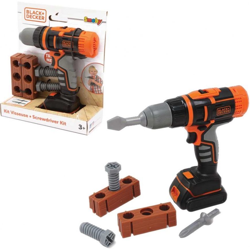 Smoby Skutuvas - mechanical gamer Black & Decker – 2