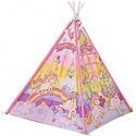 Lean Cars Children's Illuminated Tent Unicorn Lady Pink Lean Cars Children's Illuminated Tent Unicorn Lady Pink