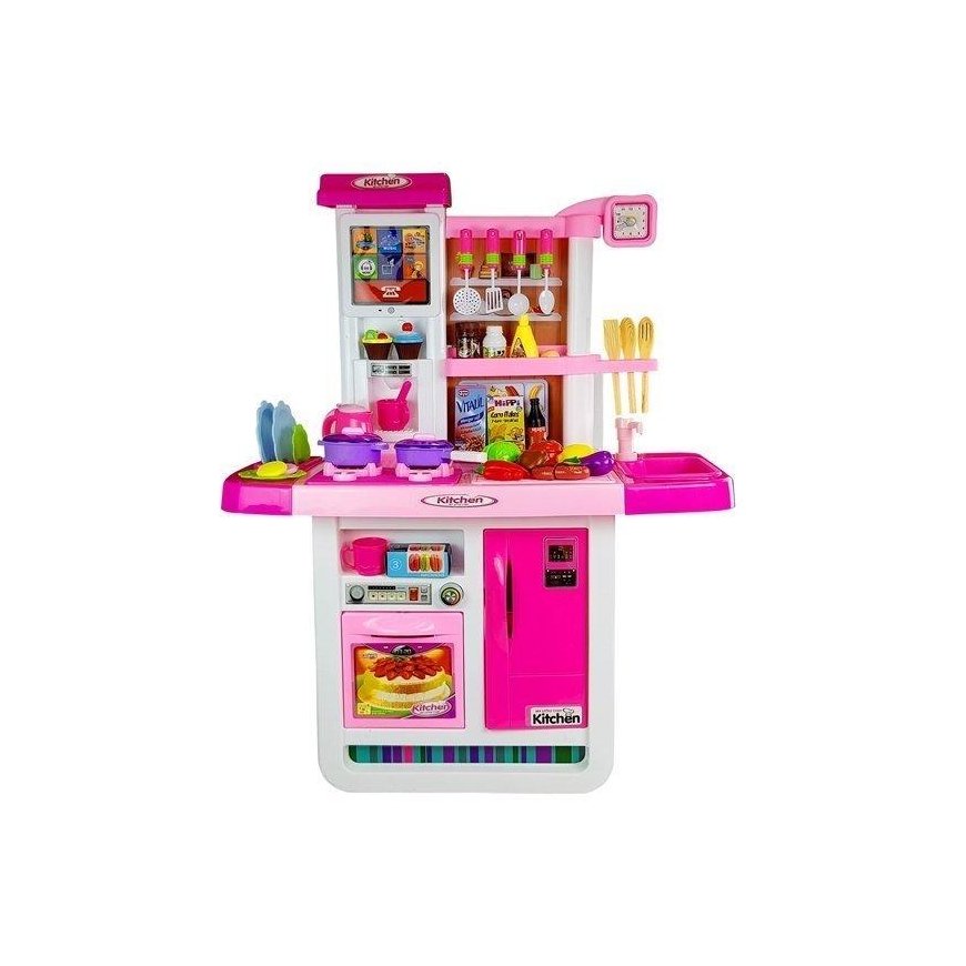 Lean Cars Pink Kitchen with Water Pots Groceries Sound – 2