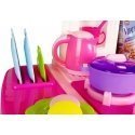 Lean Cars Pink Kitchen with Water Pots Groceries Sound Lean Cars Pink Kitchen with Water Pots Groceries Sound