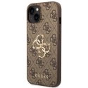 Guess GUHCP14S4GMGBR iPhone 14 6.1" Brown/Brown Hard Case, 4G Large Metal Logo Guess GUHCP14S4GMGBR iPhone 14 6.1" Brown/Brown Hard Case, 4G Large Metal Logo