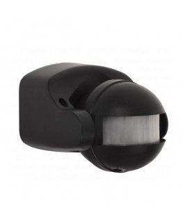 Orno Judesio jutiklis 1200W 180 stopni IP44 juoda (OR-CR-201/B)