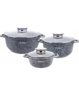 KLAUSBERG POT SET MARBLE KB-7533