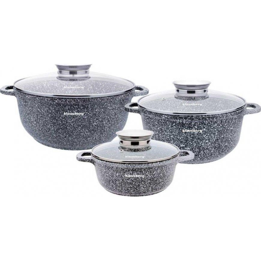 KLAUSBERG POT SET MARBLE KB-7533