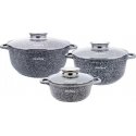 KLAUSBERG PUODŲ RINKINYS MARMURAS KB-7533 KLAUSBERG PUODŲ RINKINYS MARMURAS KB-7533
