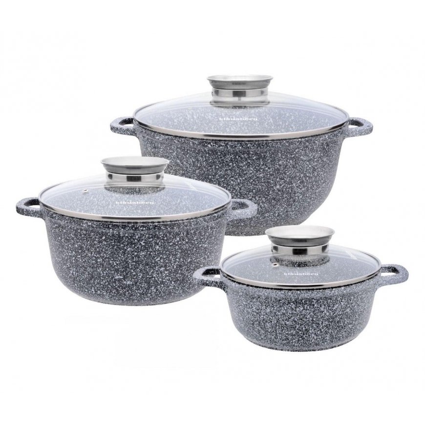 KLAUSBERG POT SET MARBLE KB-7533 – 2