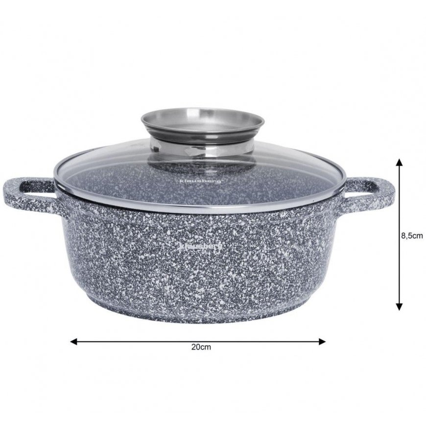 KLAUSBERG POT SET MARBLE KB-7533 – 5